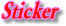 �I���W�i���X�e�b�J�[�����܂��傤�I