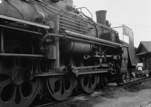 過去の蒸気機関車