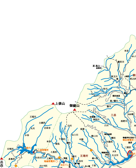 渓流マップ