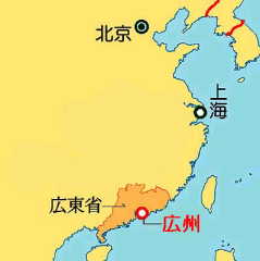 広州の地図